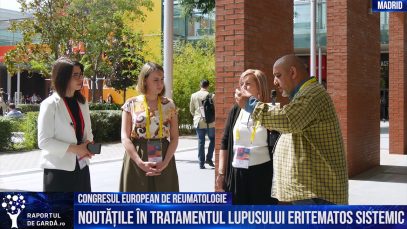 #EULAR2019. Dr. Bianca Cucoș, Dr. Alice Muscă, Dr. Laura Muntean și Dr. Răzvan Ionițescu: Lupus