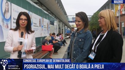 #EADV2019. Dr. Cristina Tutunaru și Dr. Luminița Predoi
