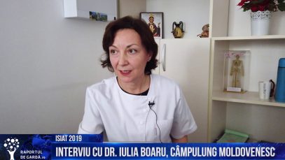 #ISIAT2019. Dr. Iulia Boaru, Câmpulung Moldovenesc: cele mai importante subiecte de la simpozion